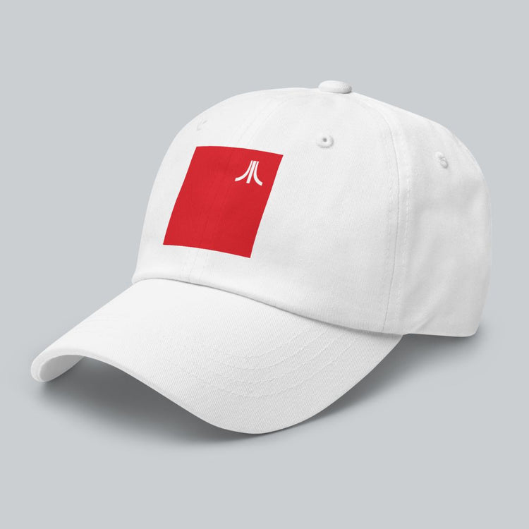 Red Fuji Block Dad Hat