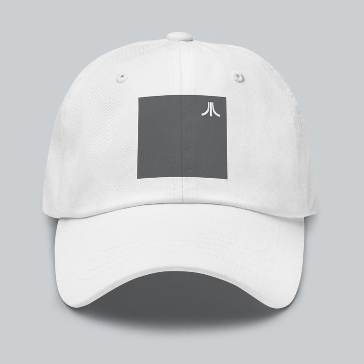 Gray Fuji Block Dad Hat