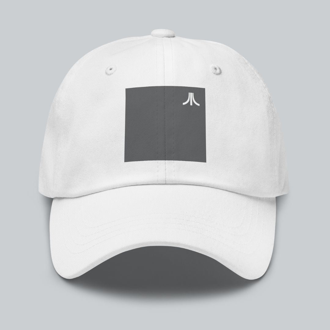 Gray Fuji Block Dad Hat