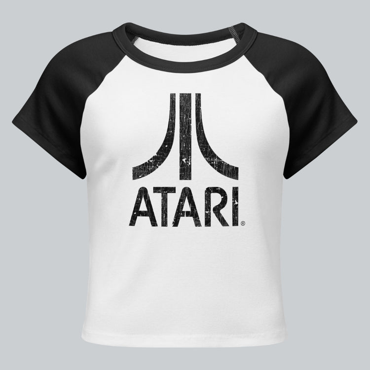 Vintage Logo Women's Raglan Micro Tee