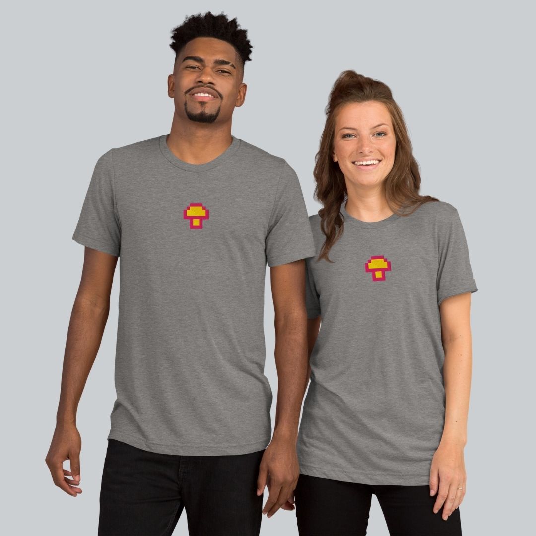 Centipede Mushroom Tri-Blend Tee