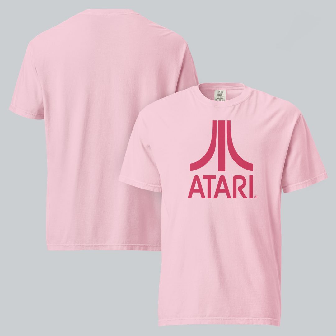 Atari Pink Logo Tee