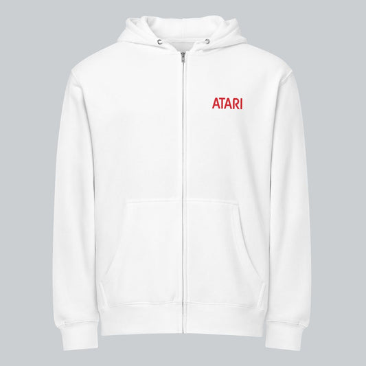 Red Fuji Block Zip Hoodie