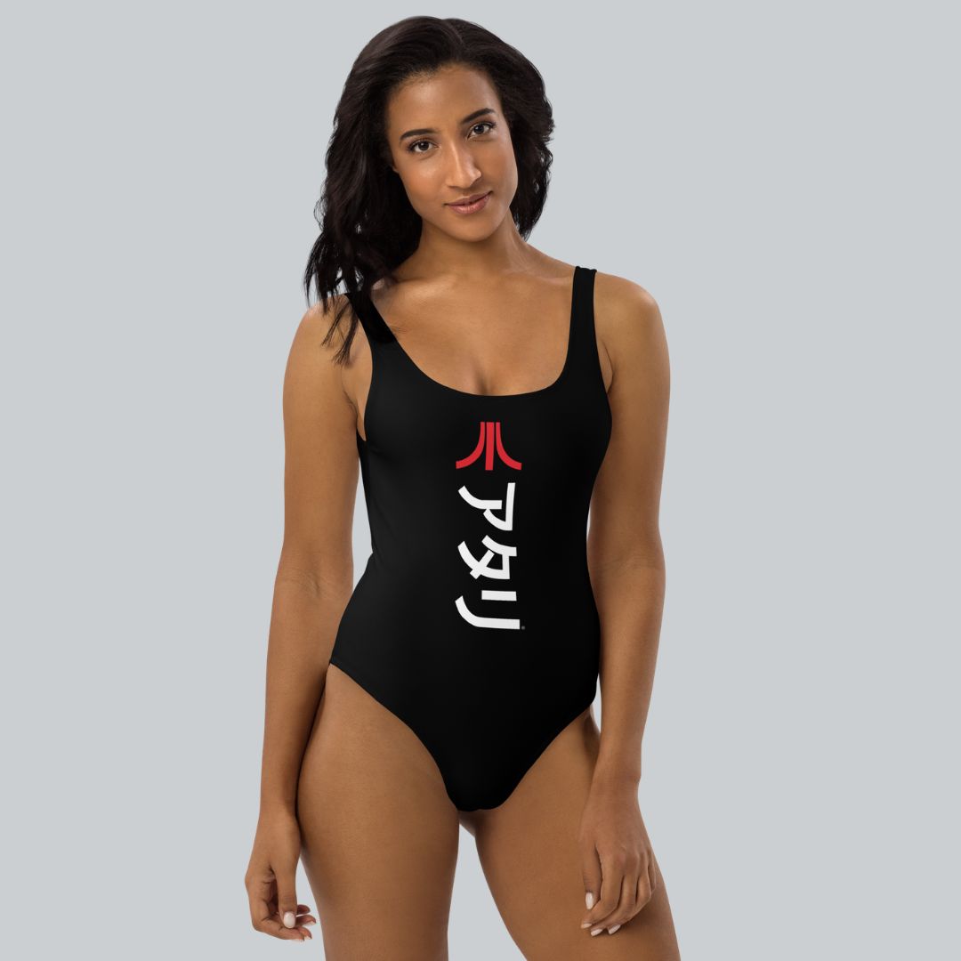 Katakana Women's One-Piece Swimsuit