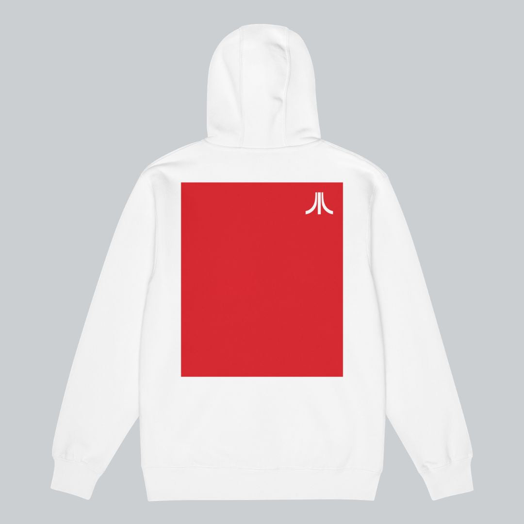Red Fuji Block Zip Hoodie