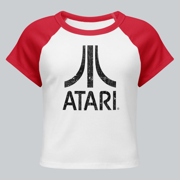 Vintage Logo Women's Raglan Micro Tee