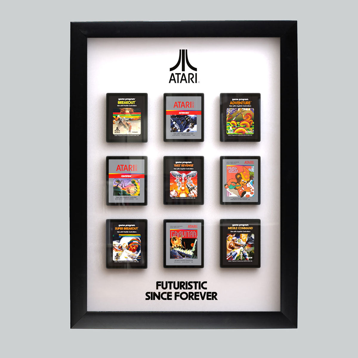 Atari 3D Cartridge Wall Art