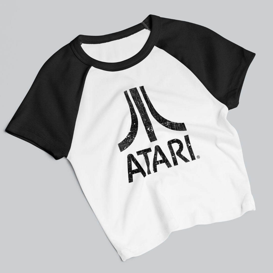 Vintage Logo Women's Raglan Micro Tee