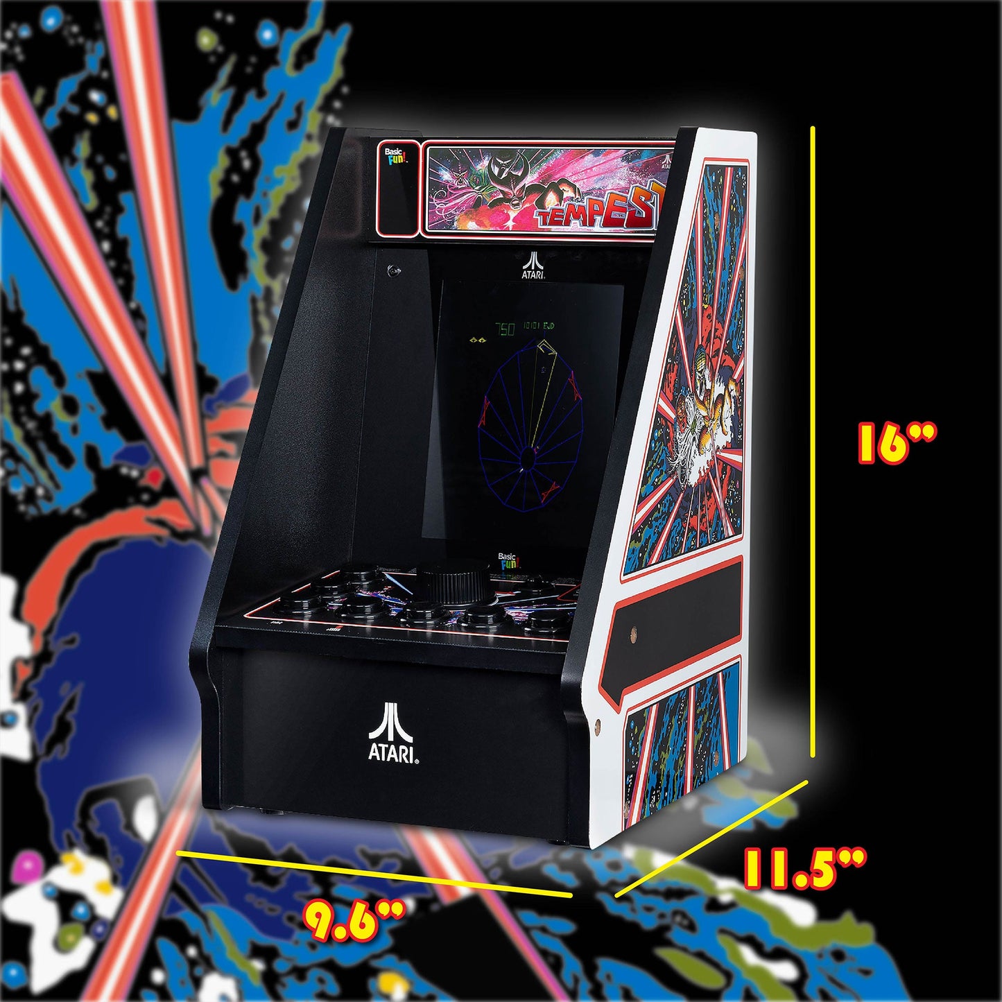 ARCADE CLASSICS – TEMPEST COUNTER SERIES, 5 GAME CABINET