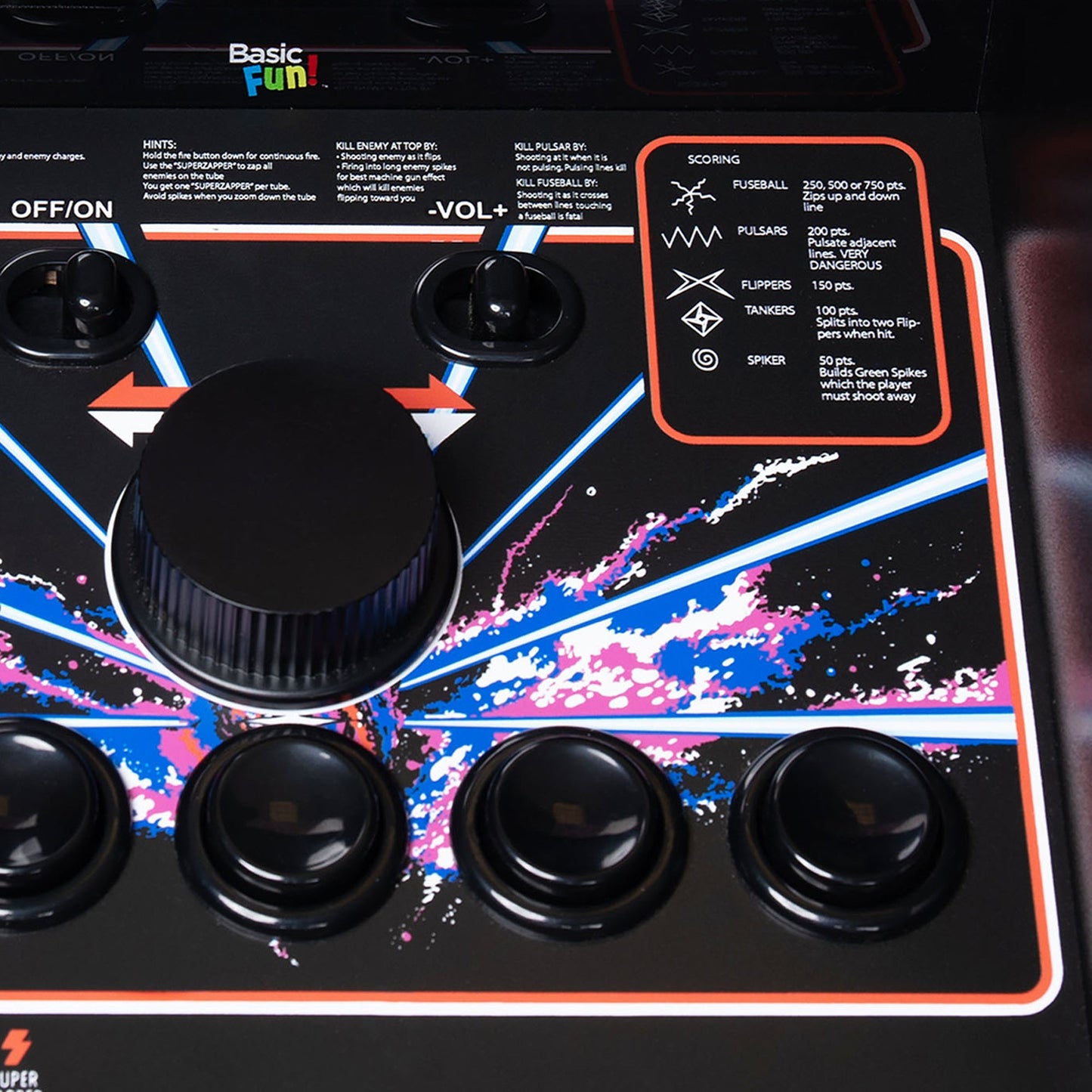 ARCADE CLASSICS – TEMPEST COUNTER SERIES, 5 GAME CABINET