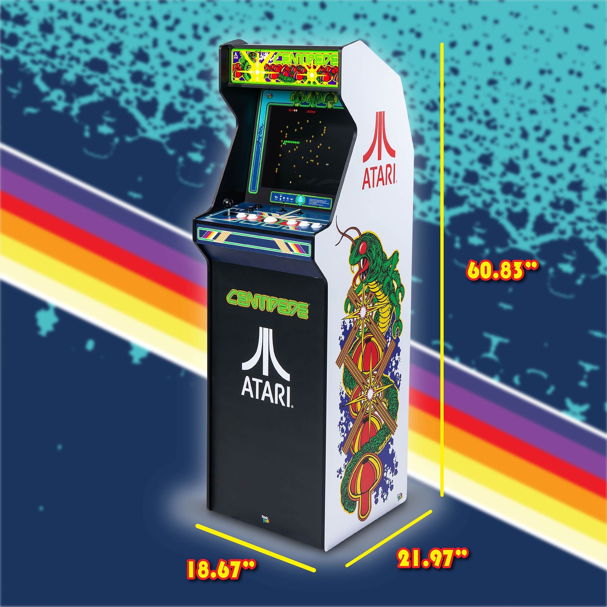 ARCADE CLASSICS – CENTIPEDE ULTRA SERIES, 40 GAME CABINET – Atari®