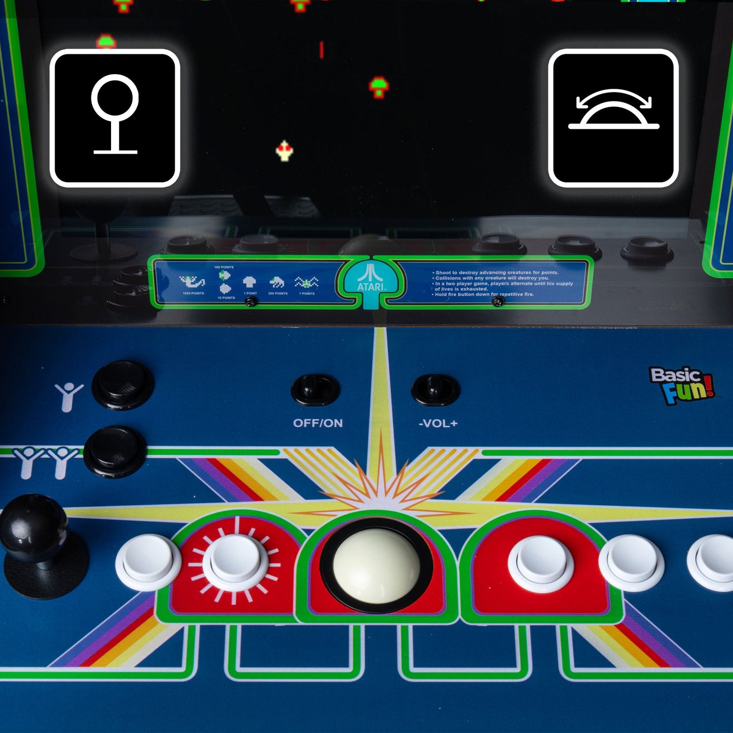 ARCADE CLASSICS – CENTIPEDE ULTRA SERIES, 40 GAME CABINET
