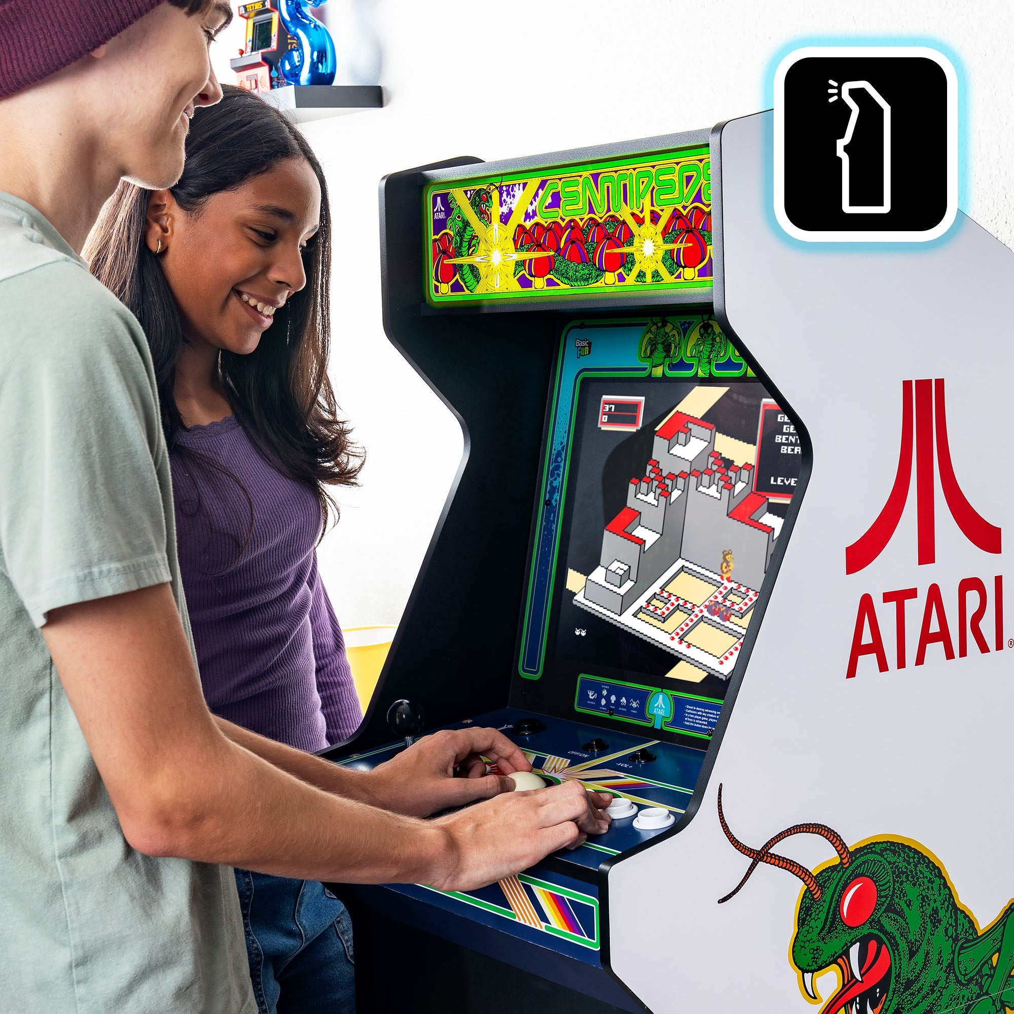 ARCADE CLASSICS – CENTIPEDE ULTRA SERIES, 40 GAME CABINET – Atari®