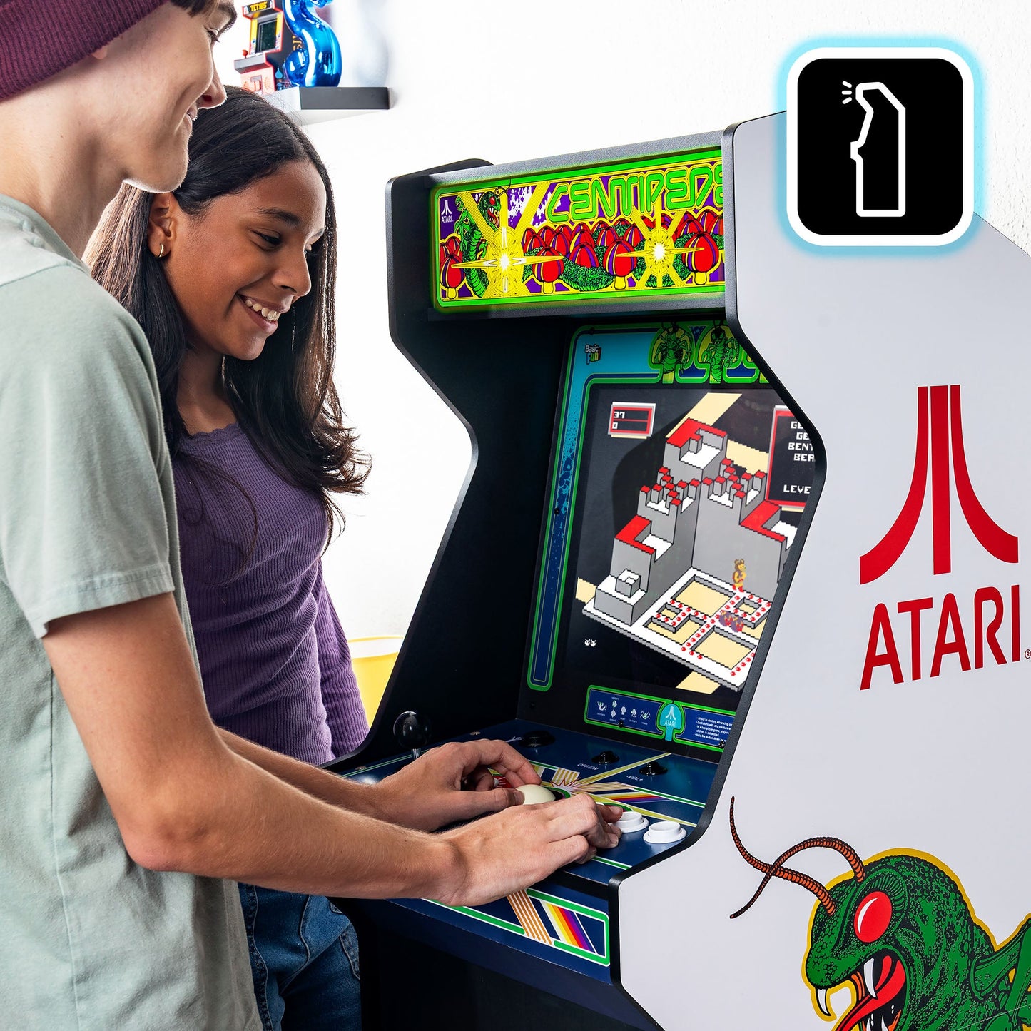 ARCADE CLASSICS – CENTIPEDE ULTRA SERIES, 40 GAME CABINET