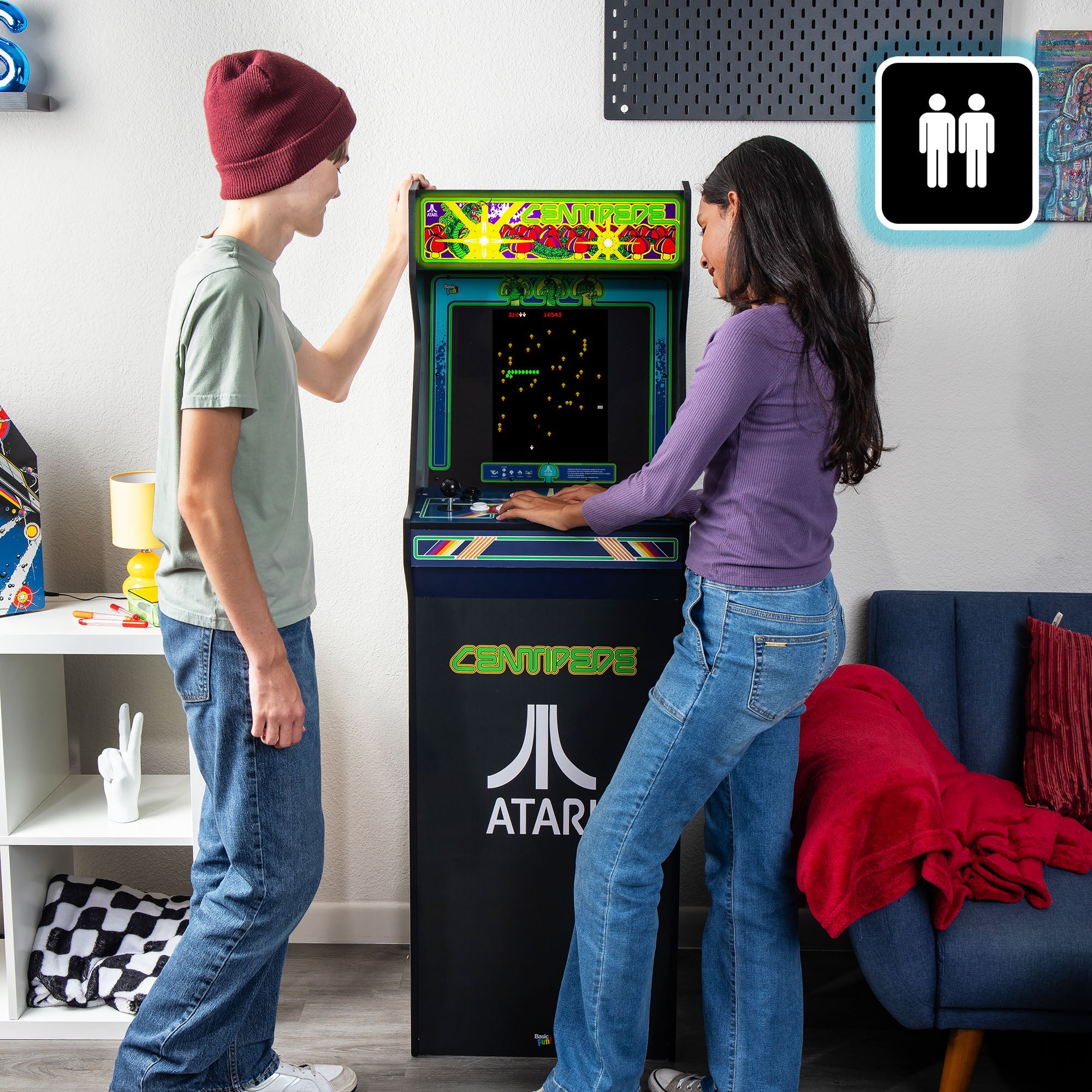 ARCADE CLASSICS – CENTIPEDE ULTRA SERIES, 40 GAME CABINET – Atari®