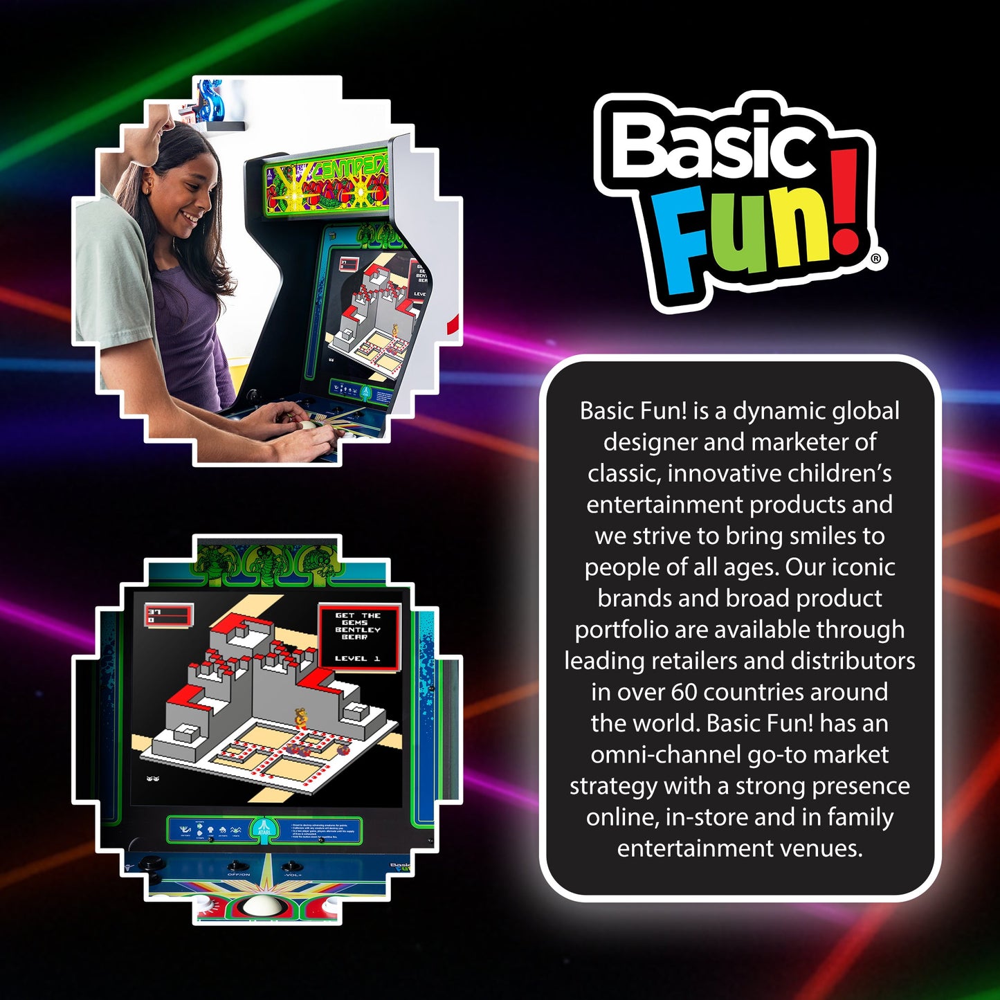 ARCADE CLASSICS – CENTIPEDE ULTRA SERIES, 40 GAME CABINET
