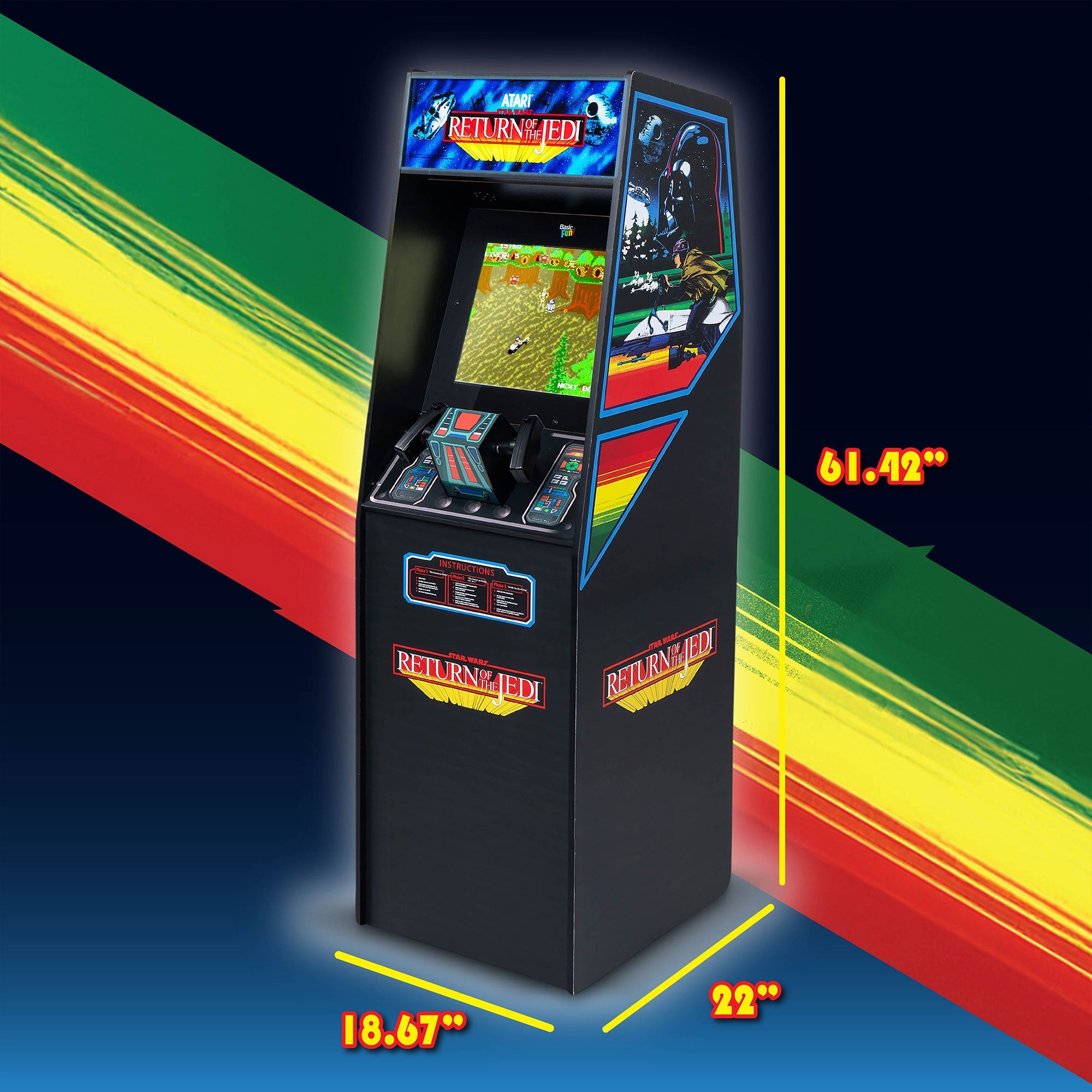 ARCADE CLASSICS – ATARI STAR WARS ULTRA SERIES, 3 GAME CABINET