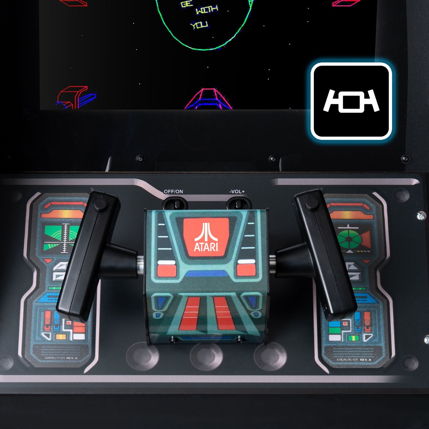 ARCADE CLASSICS – ATARI STAR WARS ULTRA SERIES, 3 GAME CABINET