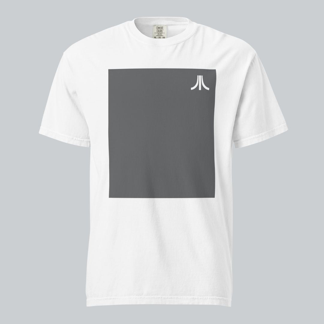 Gray Fuji Block Tee