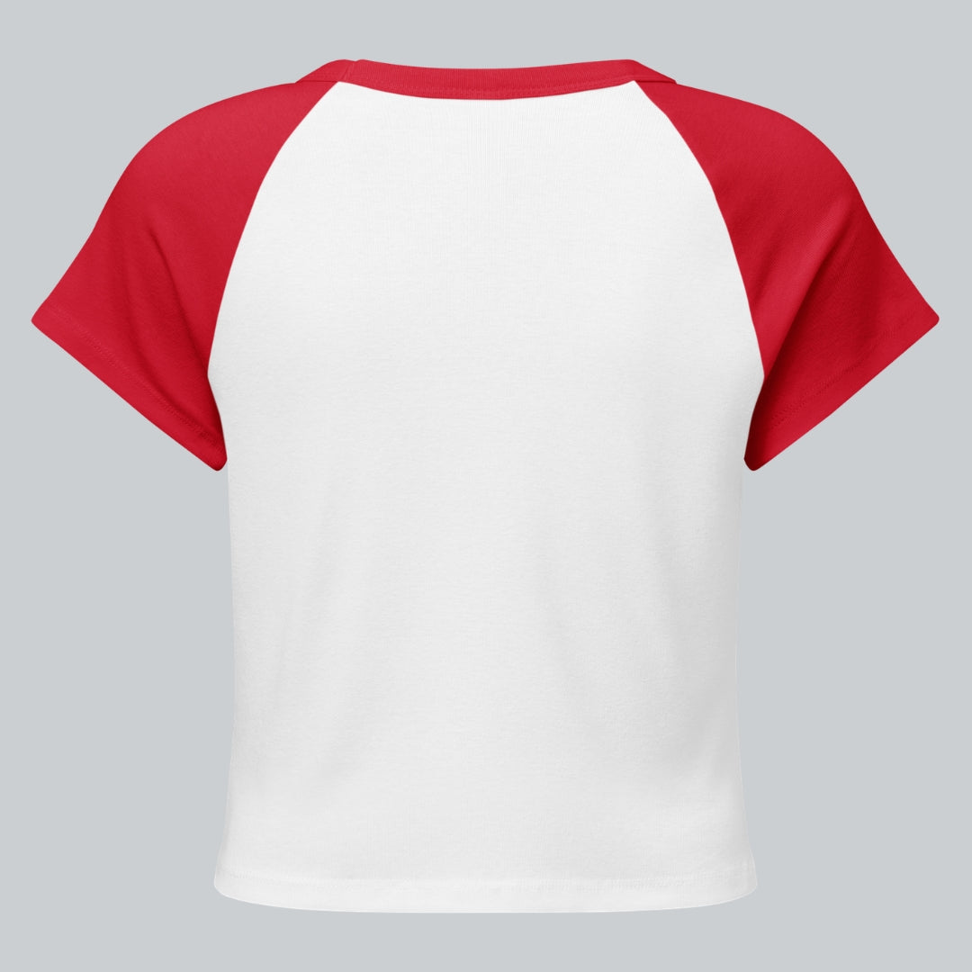 Vintage Logo Women's Raglan Micro Tee