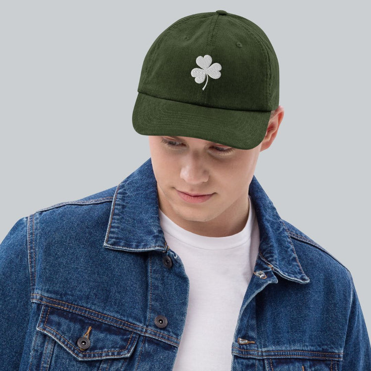 Shamrock Corduroy Hat