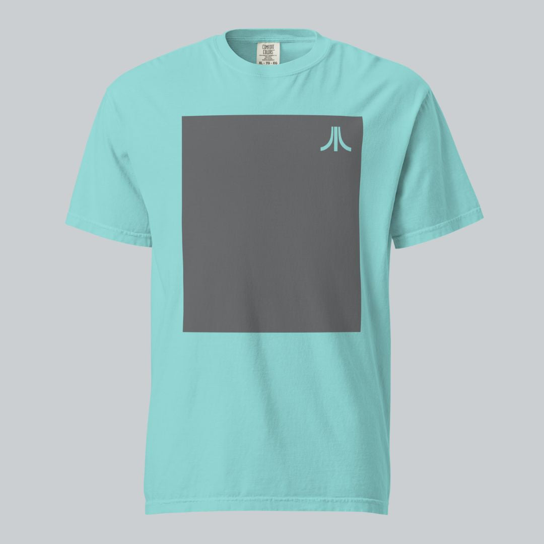 Gray Fuji Block Tee