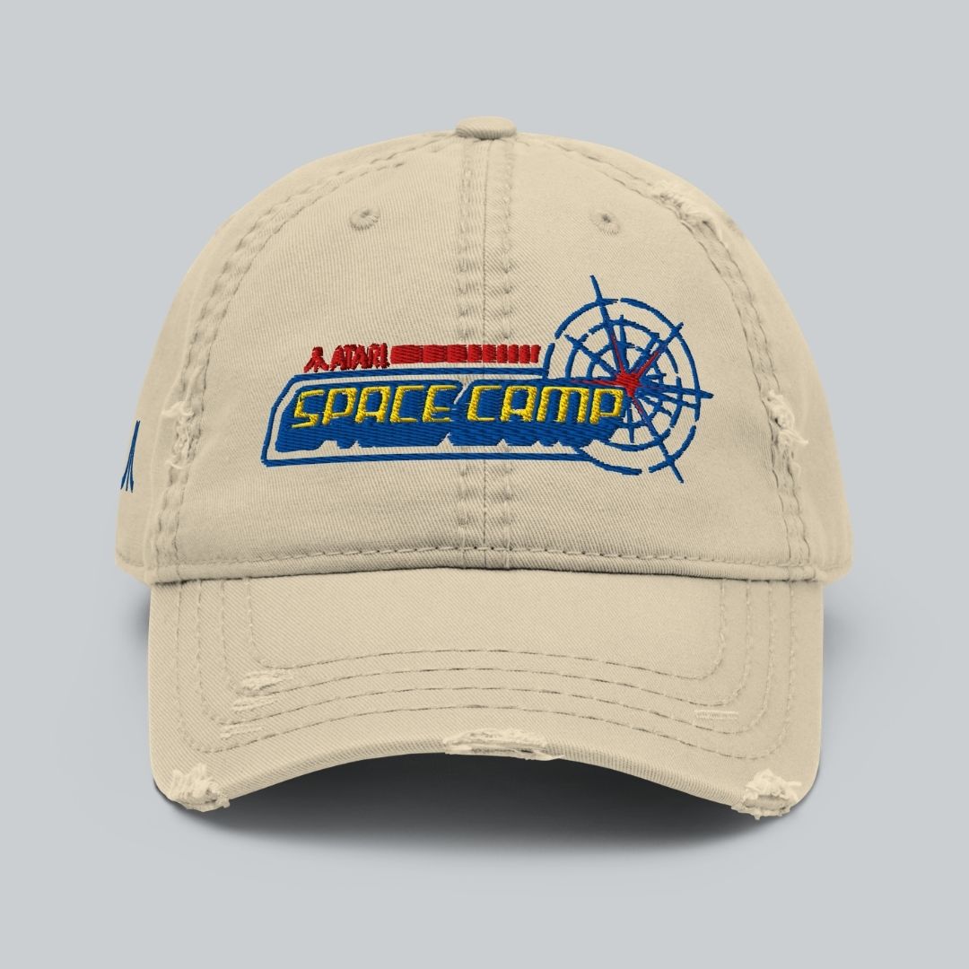 Space Camp Distressed Dad Hat