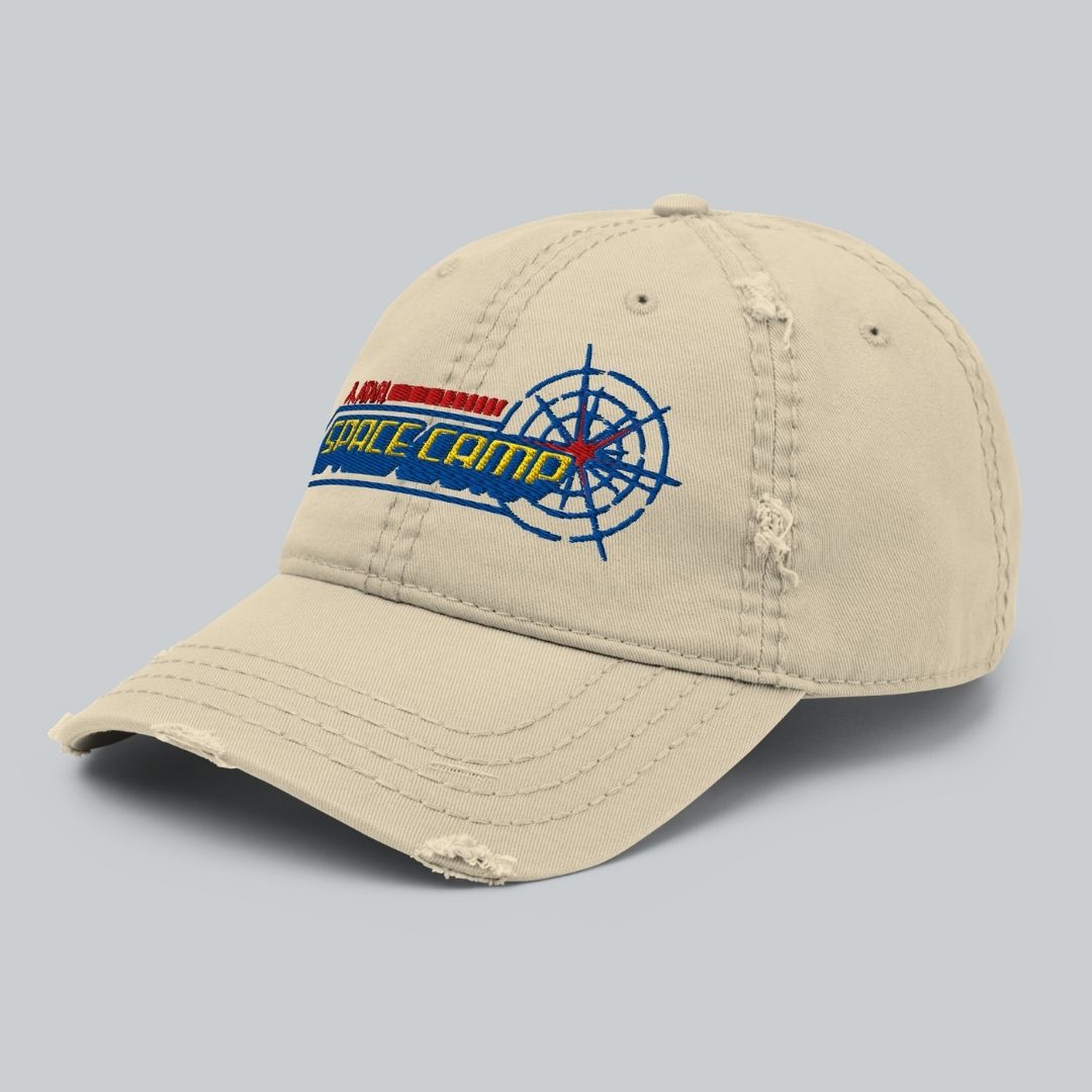 Space Camp Distressed Dad Hat