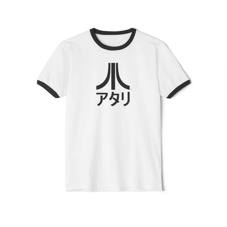 Ringer Katakana Tee Black on White