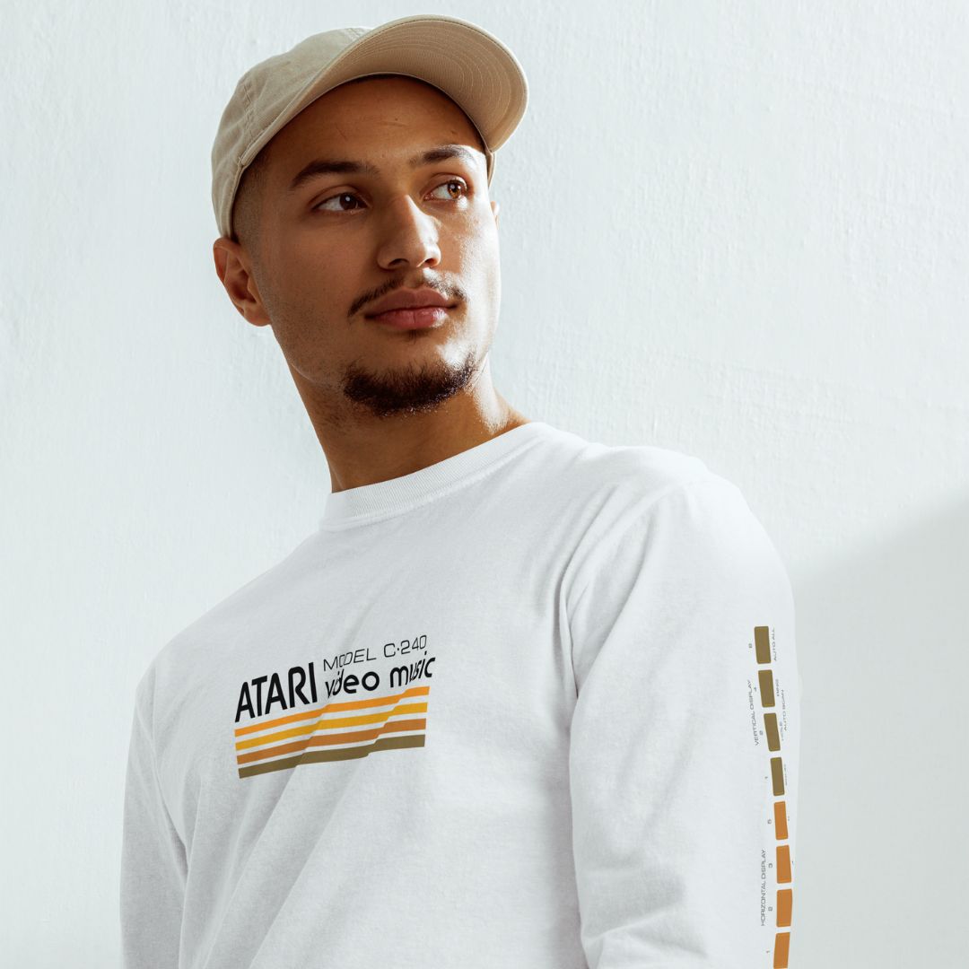Atari Video Music Long Sleeve Tee