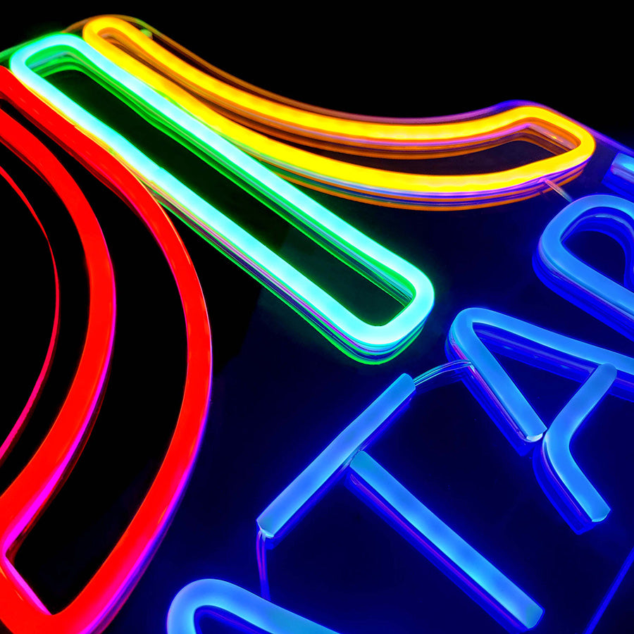 Atari Neon LED Sign - Multicolor (12