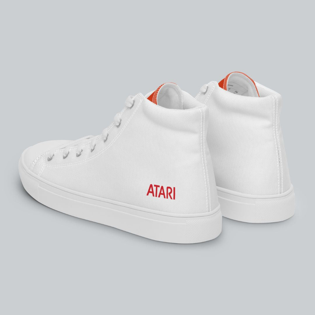 Red Fuji Block Men's Canvas Sneakers