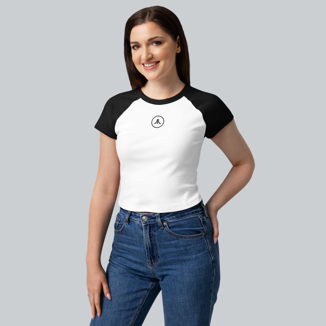 Micro Rib Baby Tee