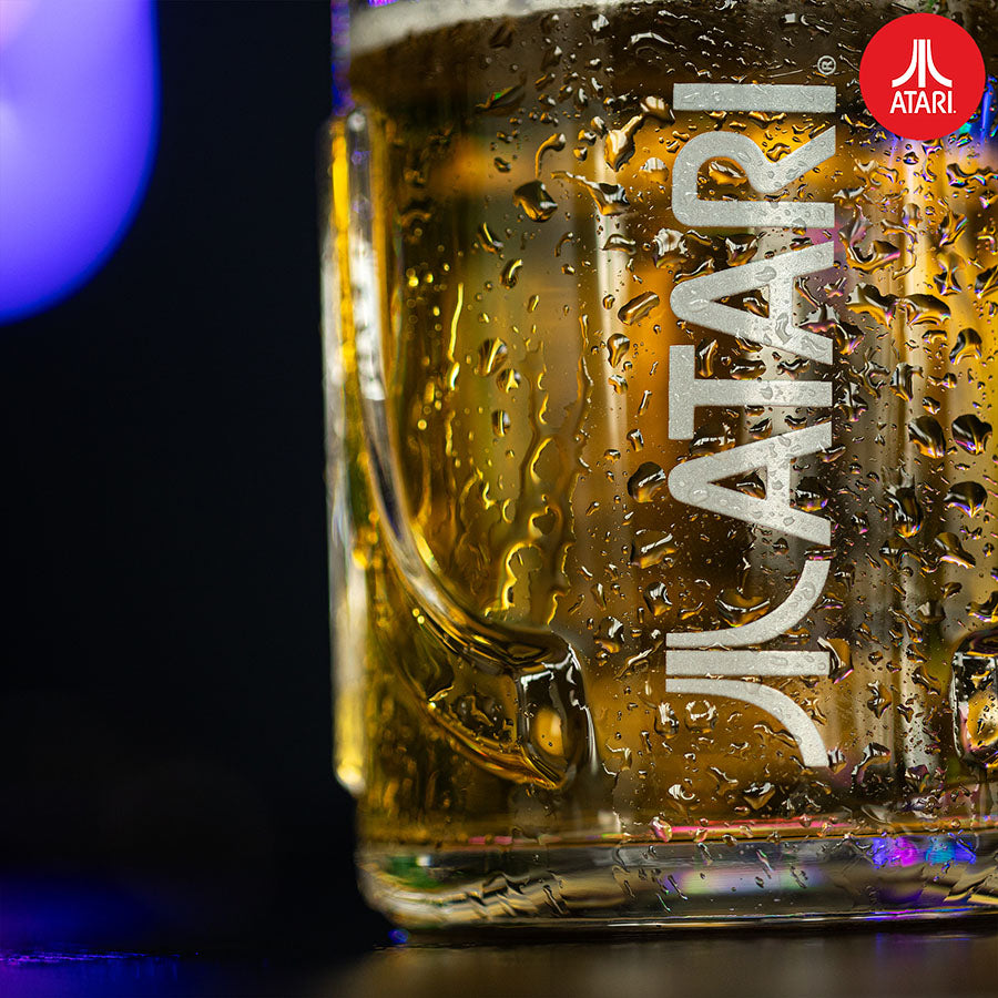 Atari Beer Glass