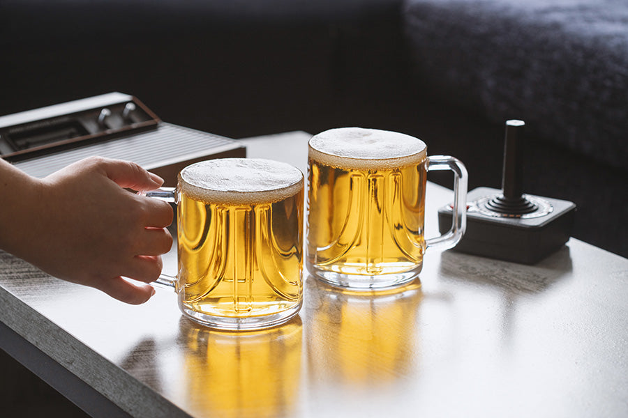 Atari Beer Glass
