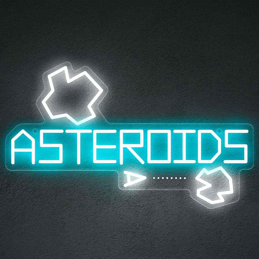 Asteroids Neon LED Sign (16