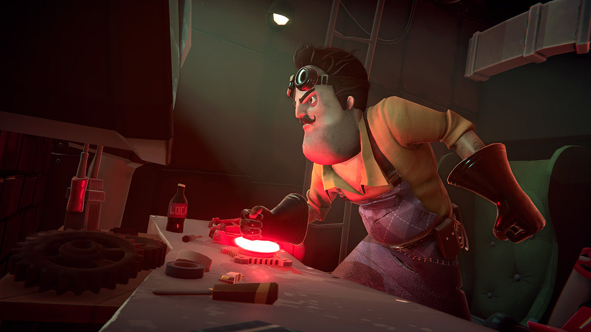 Secret Neighbor + Hello Engineer – The Neighborhood Bundle collectibles