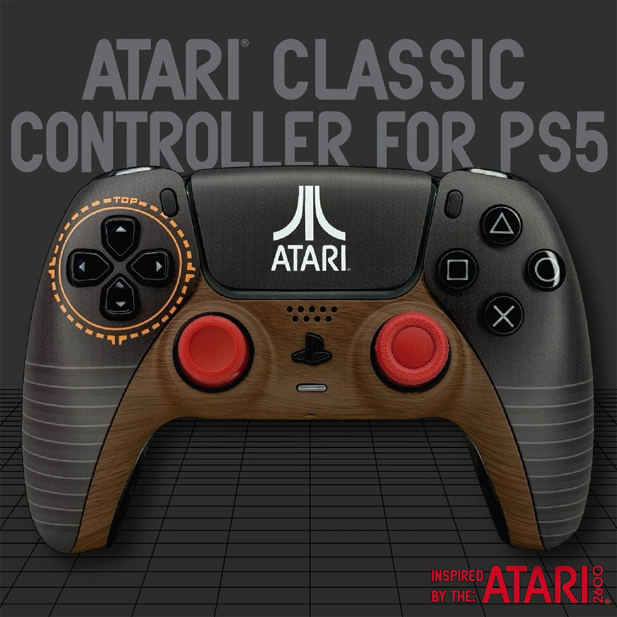 Atari Classic DualSense Controller for PS5 by CptnAlex Designs