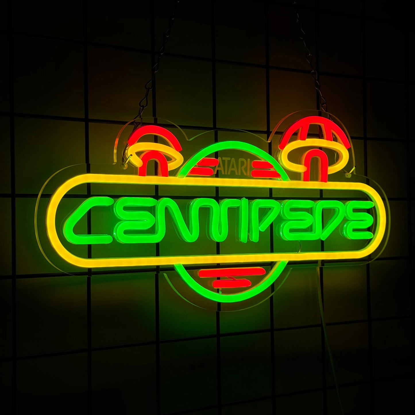 Centipede Neon LED Sign (16” x 8”) – Atari®