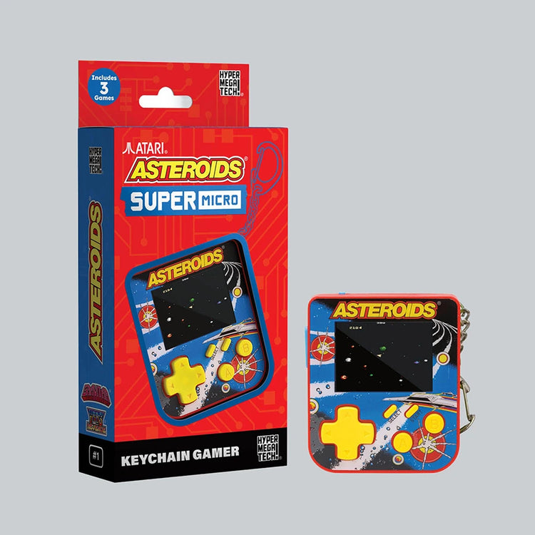 Super Micro – Asteroids Keychain Gamer – Atari® Super Micro – Asteroids Keychain Gamer – Atari®