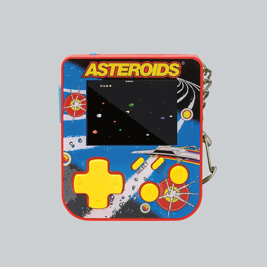 Super Micro – Asteroids Keychain Gamer