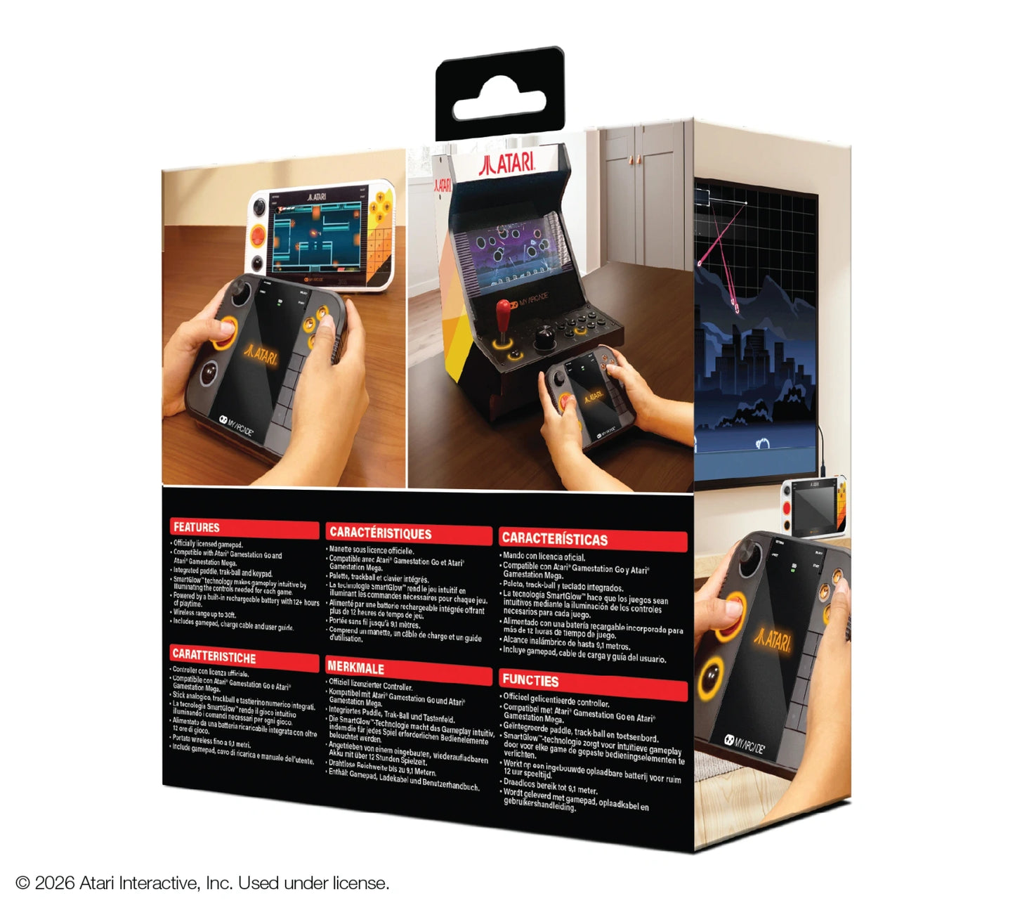 Console Gamepad Gamestation Gamepad – Atari®