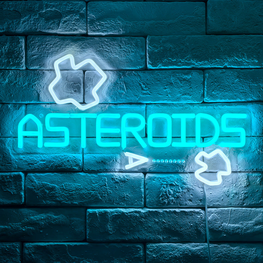 Asteroids Neon LED Sign (16