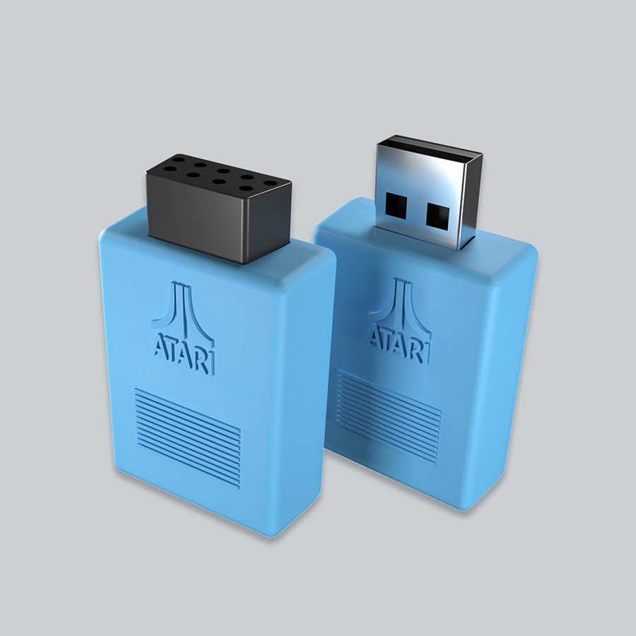 CX40+ Wireless Joystick: Ghost Edition – INKY (Blue) – Atari®