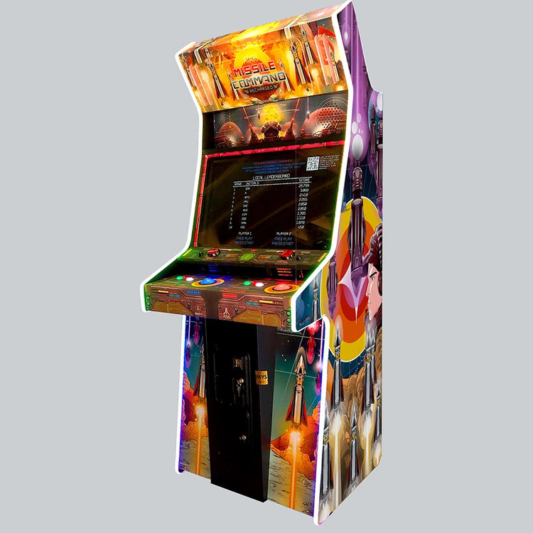 Missile Command Recharged Arcade Cabinet
