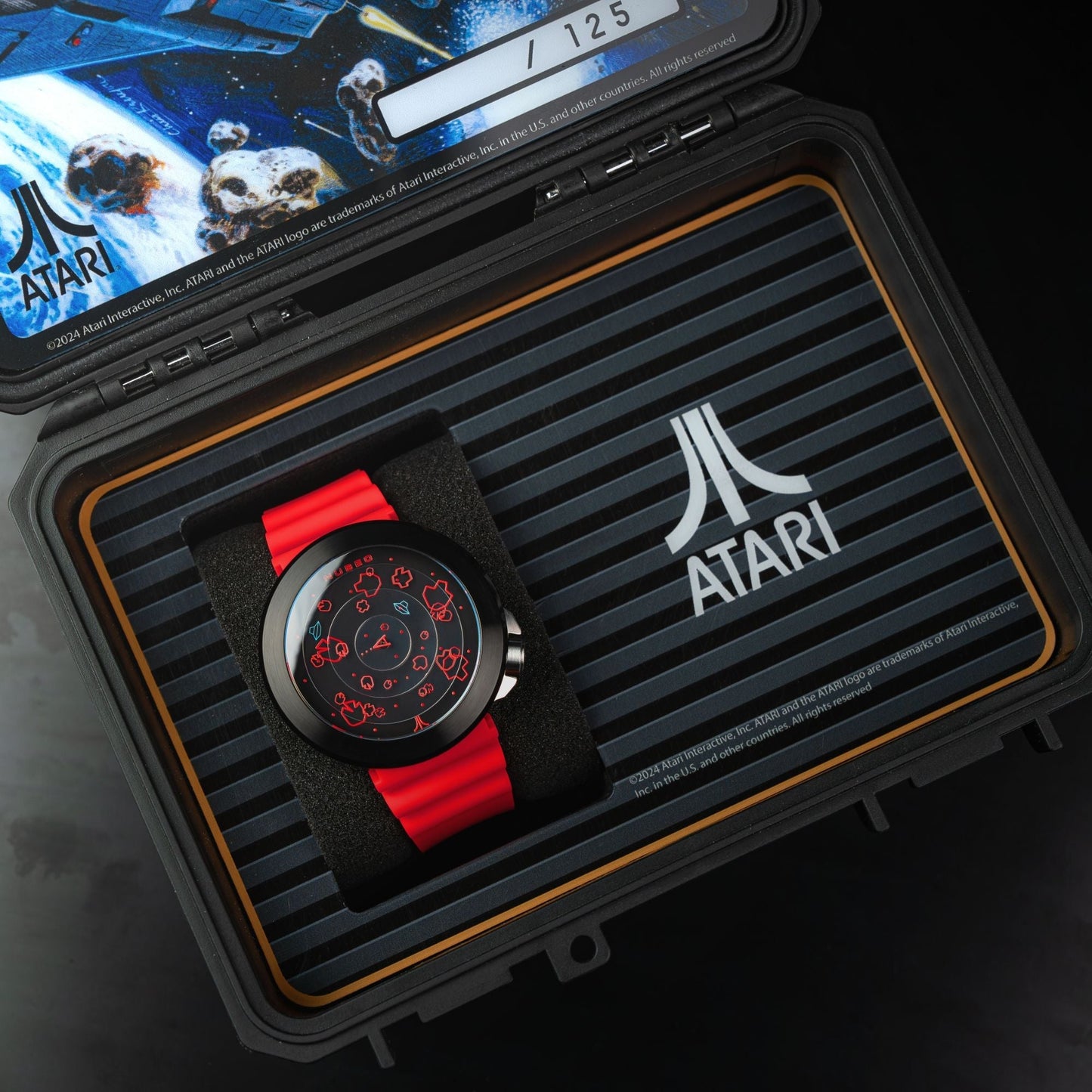 Limited Edition Asteroids Watch - Supernova Red