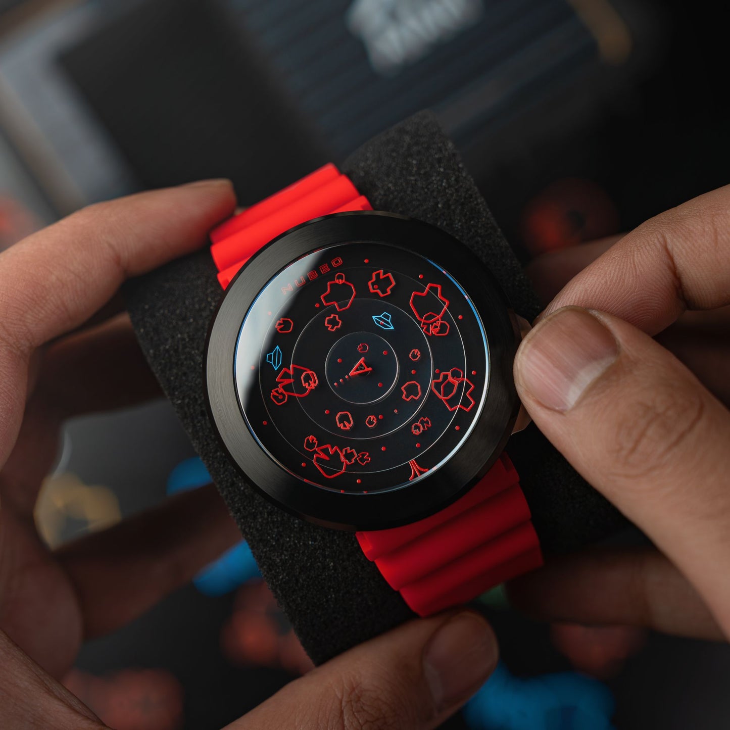 Limited Edition Asteroids Watch - Supernova Red