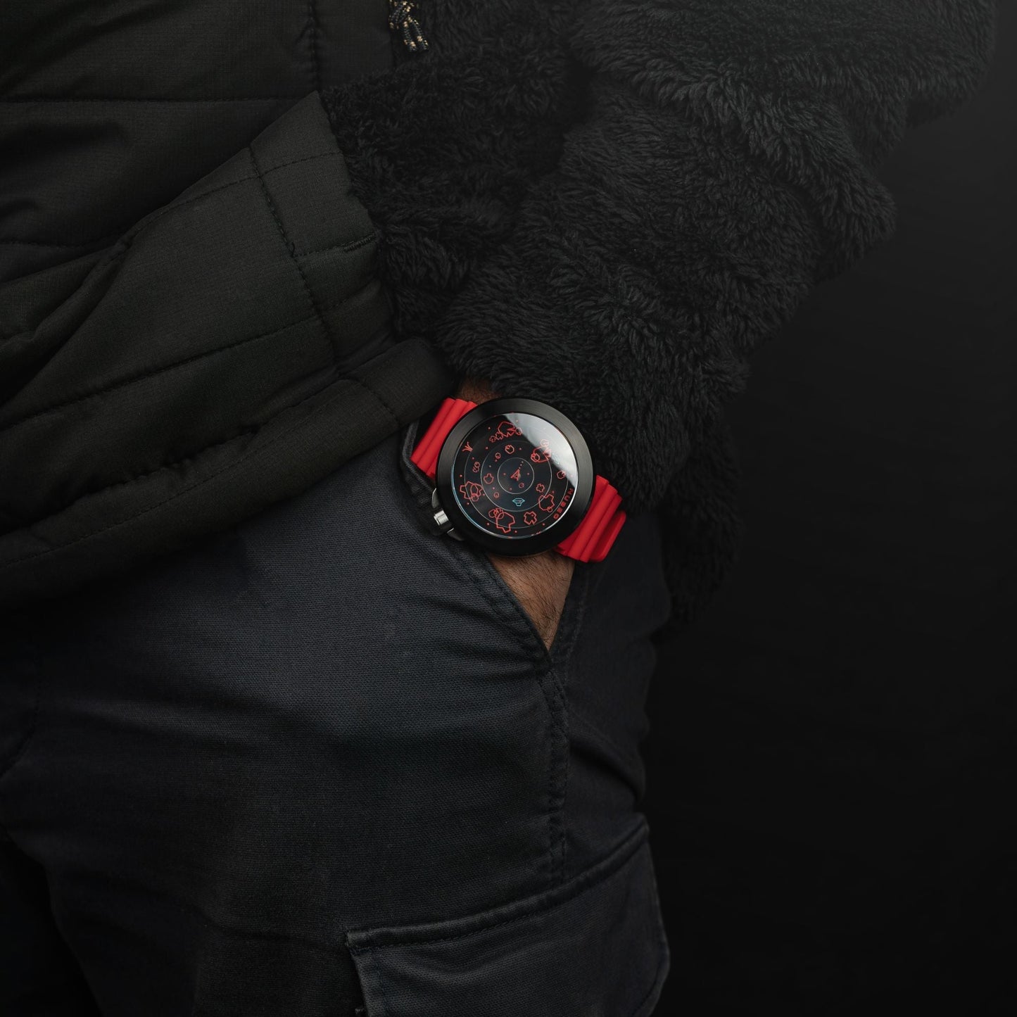 Limited Edition Asteroids Watch - Supernova Red