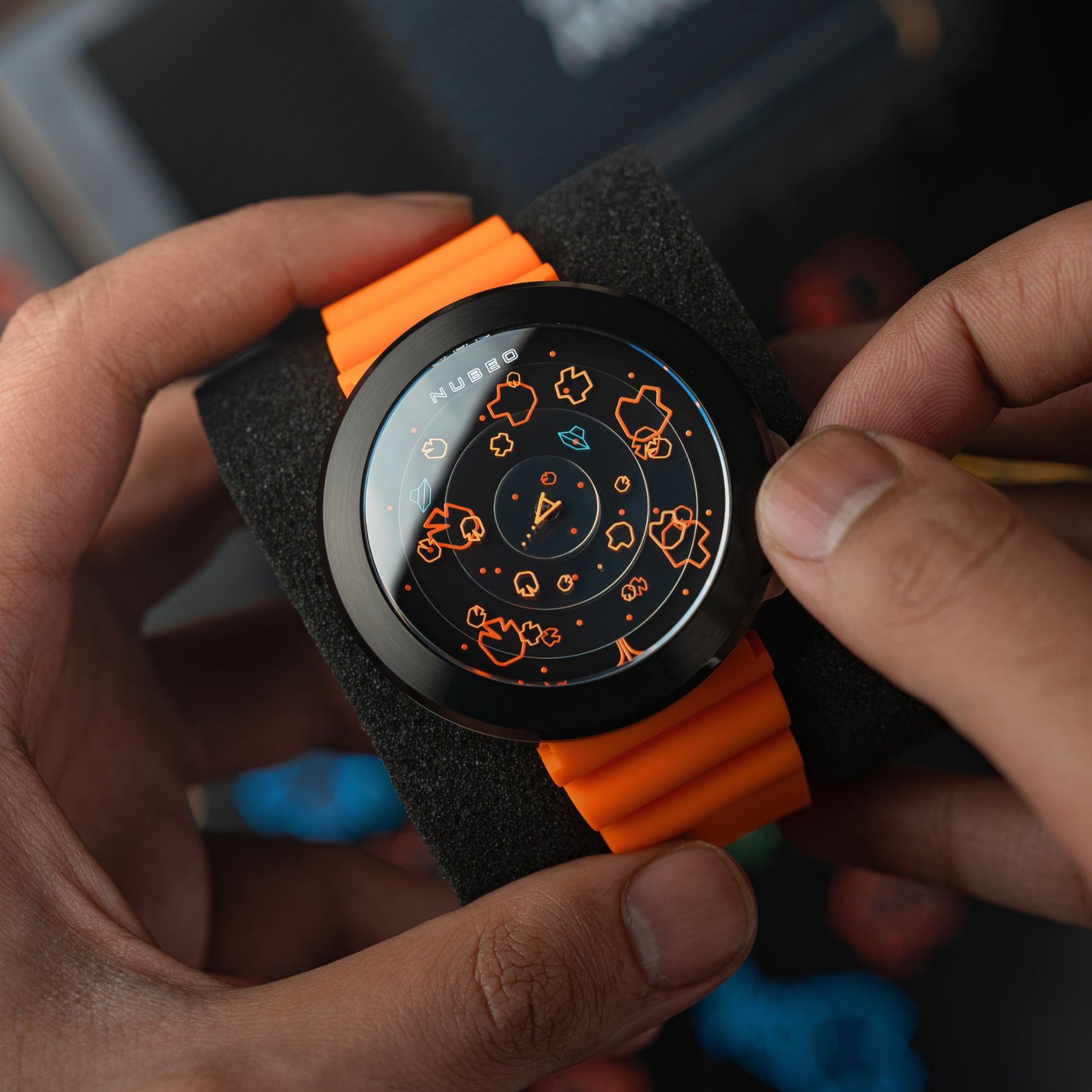 Limited Edition Asteroids Watch - Plasma Pumpkin