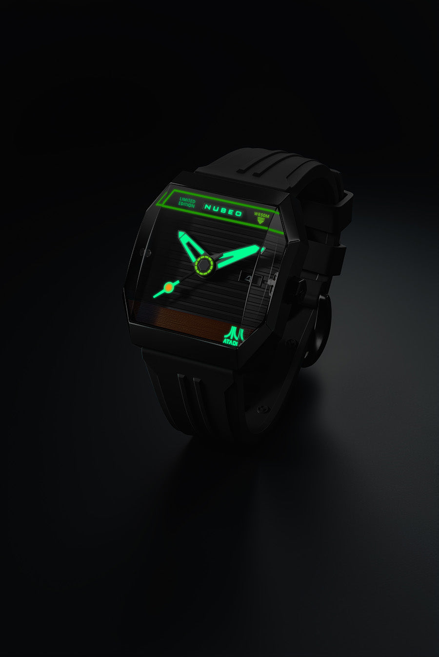 NUBEO x Atari Watch - Console Automatic Atari 2600 - Joystick Shadow